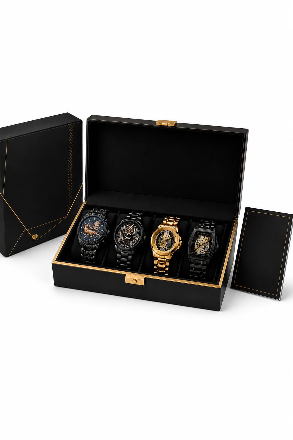 Royal Phantom Skeleton Watch – Premium Luxury Metal Timepiece