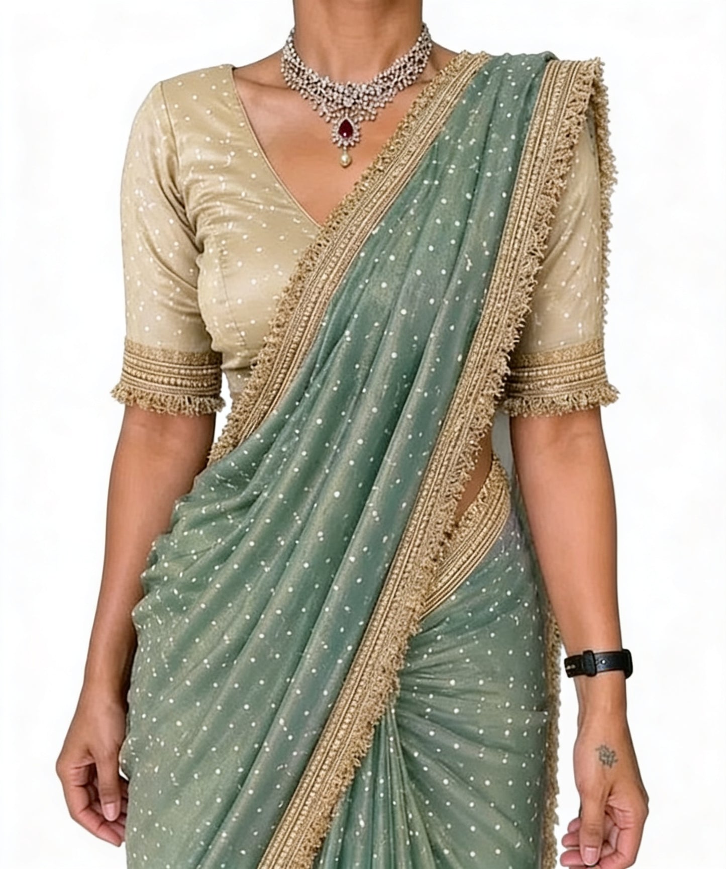 Royal Pearl Designer Saree Collection