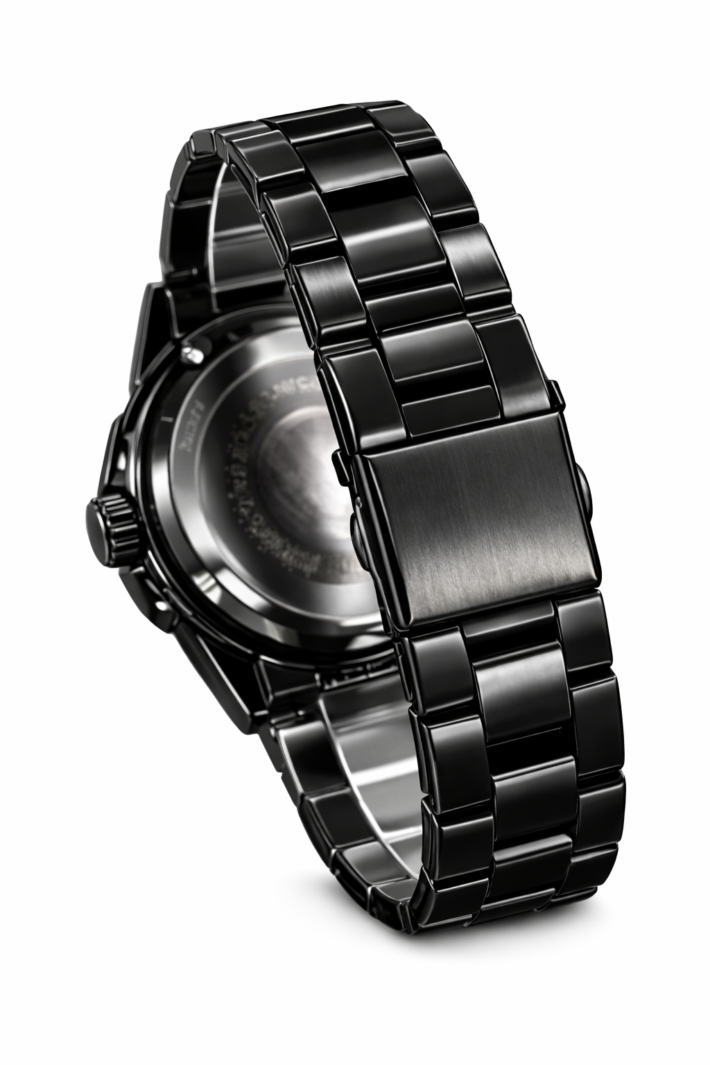 Phantom Gear Skeleton Watch – Black Edition
