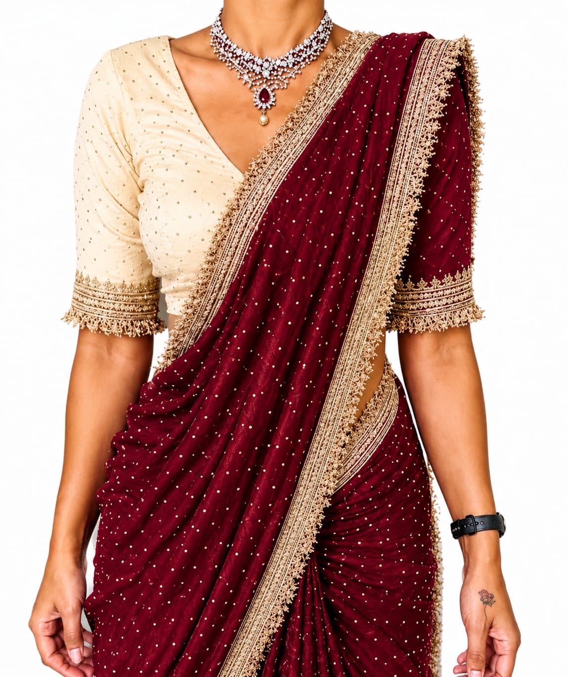Royal Pearl Designer Saree Collection