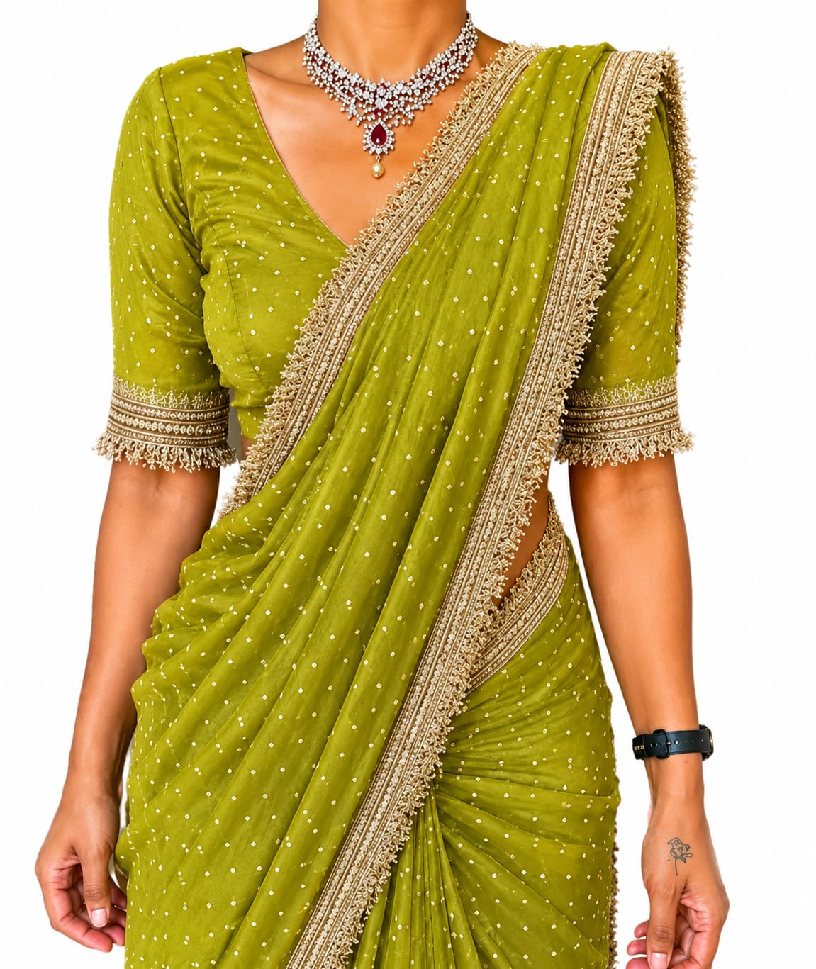 Royal Pearl Designer Saree Collection