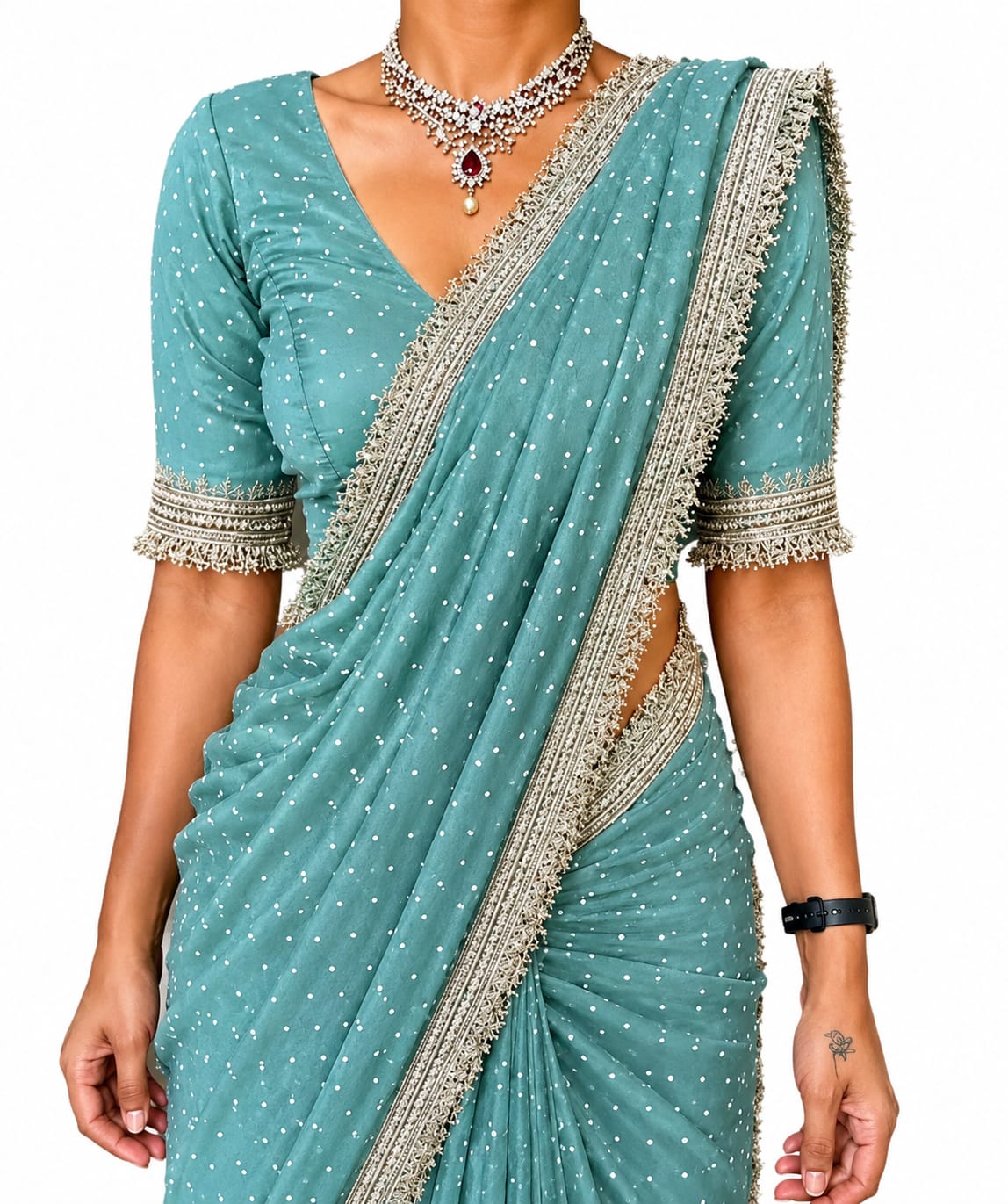 Royal Pearl Designer Saree Collection