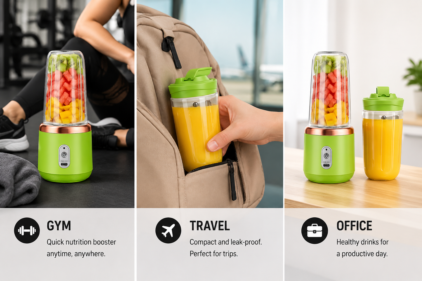 FreshBlend Go Portable juicer Blender