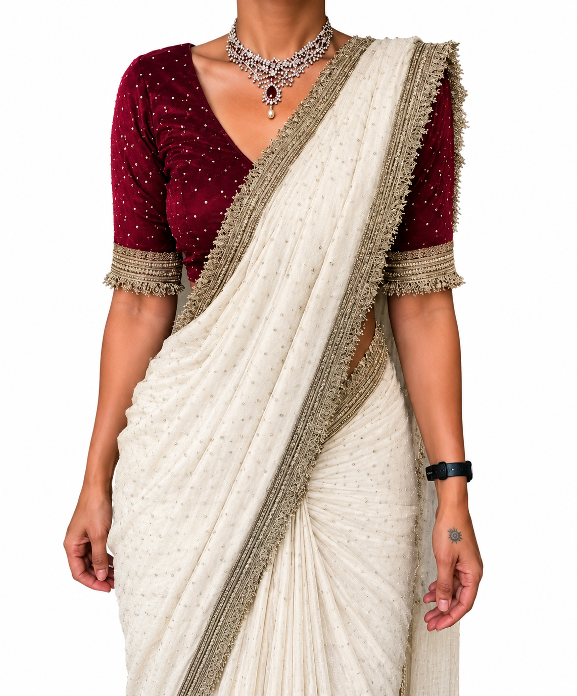 Royal Pearl Designer Saree Collection
